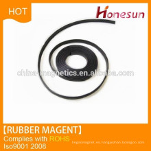 Isotropic Flexible magnetic rubber magnet strip for lifting used